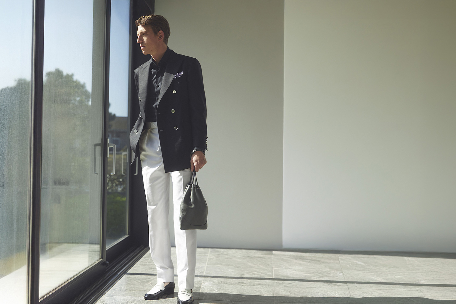 巾着バッグ メンズ