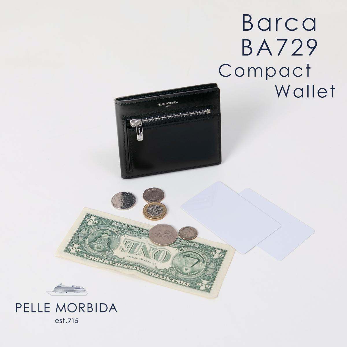 BA729-コンパクトウォレット | PELLE MORBIDA ペッレ モルビダ