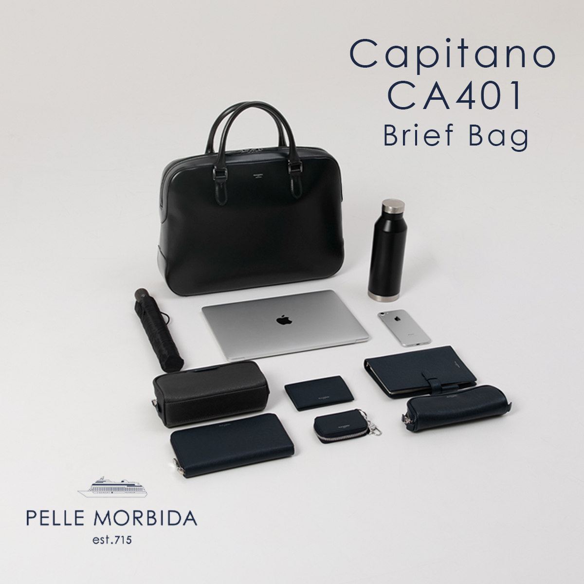 CA401-ブリーフバッグ（1室タイプ） | PELLE MORBIDA ペッレ