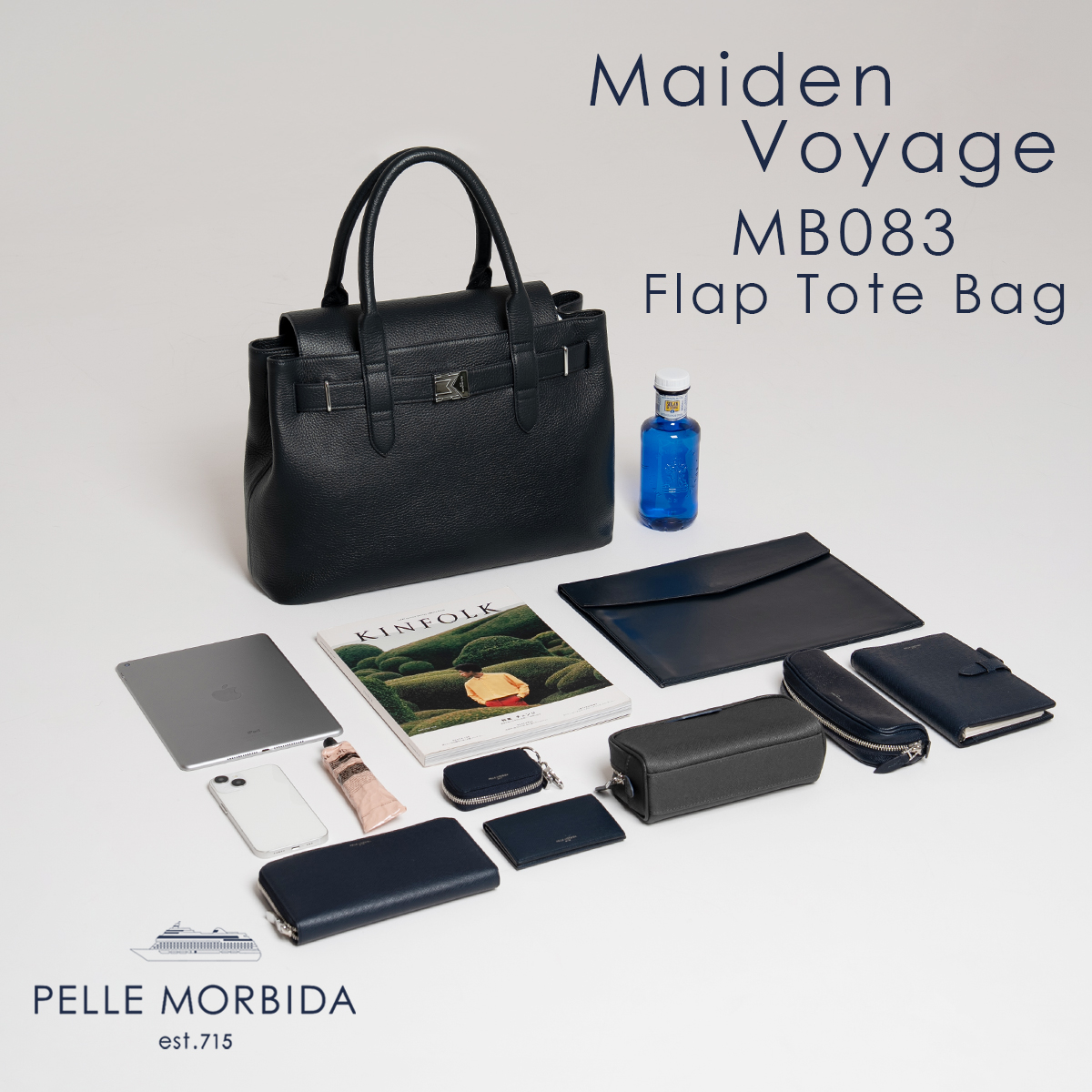 MB083-フラップトートバッグ | PELLE MORBIDA ペッレ モルビダ